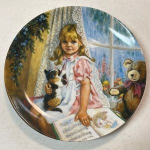 Vintage Reco 1989 “Rain, Rain Go Away” By John McClelland Numbered Plate